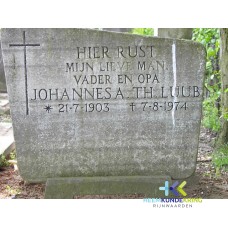 Grafstenen kerkhof Herwen Coll. HKR (305) J.A.Th. Luub